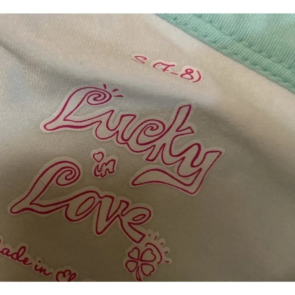 Girls LUCKY IN LOVE Pastel Ruffled / Tiered skirt Skort Size S 7-8 *C7